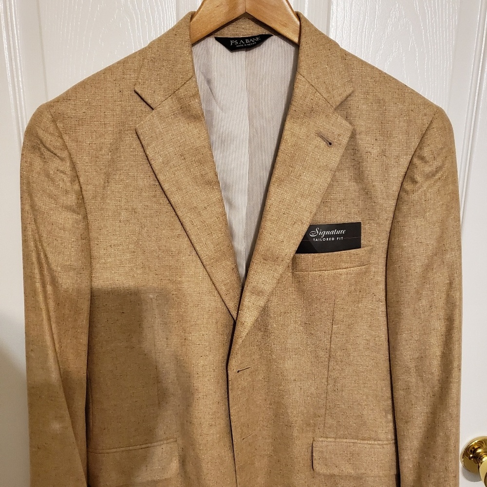 Jos.A.BANK Signature Tailored Fit soffice Blazer.
